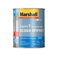 Краска Export-7 Marshall латексная водоэмульсионная BW (0,9 л)