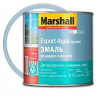 Эмаль Marshall Export Aqua белая глянцевая 0,8 л