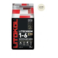 Затирка LITOCHROM 1-6 EVO LE 205 жасмин (2 кг)